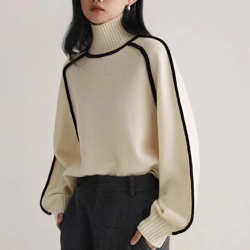 Jersey de cuello alto Clara