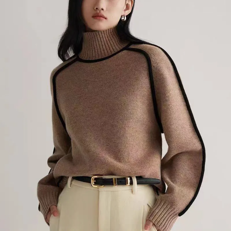Jersey de cuello alto Clara