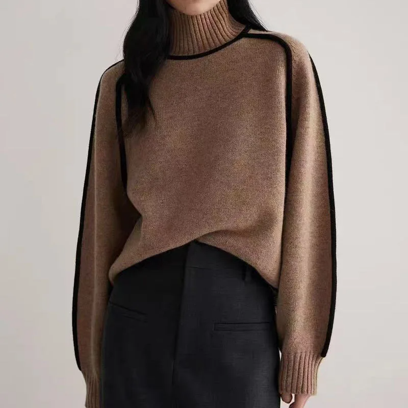 Jersey de cuello alto Clara