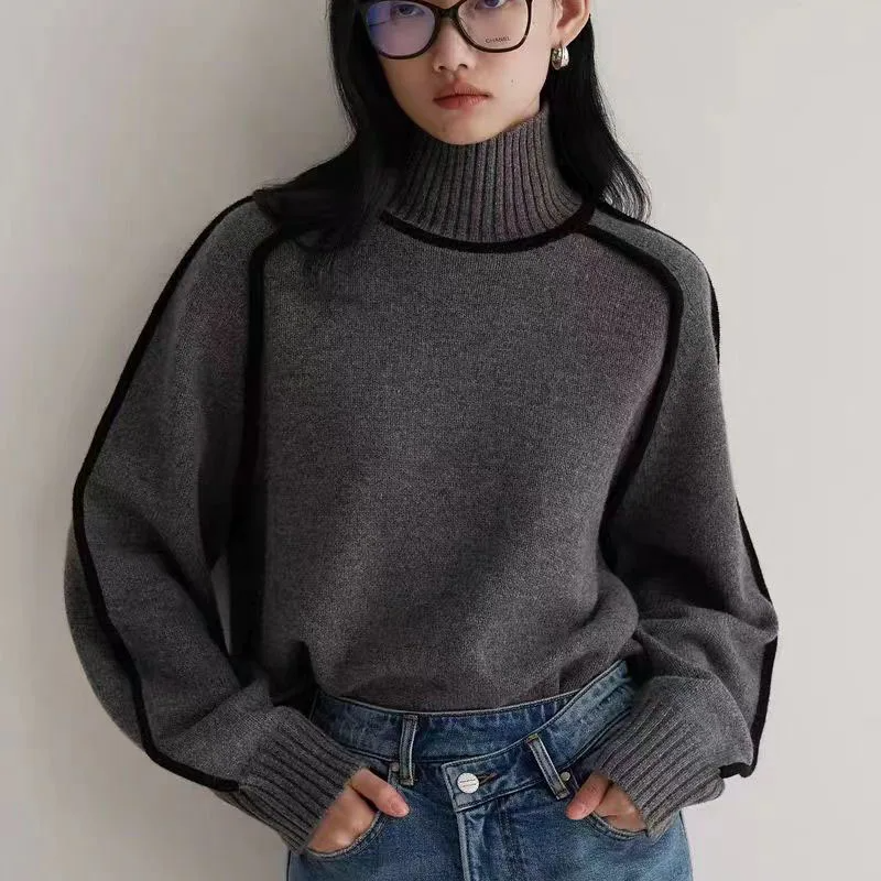 Jersey de cuello alto Clara