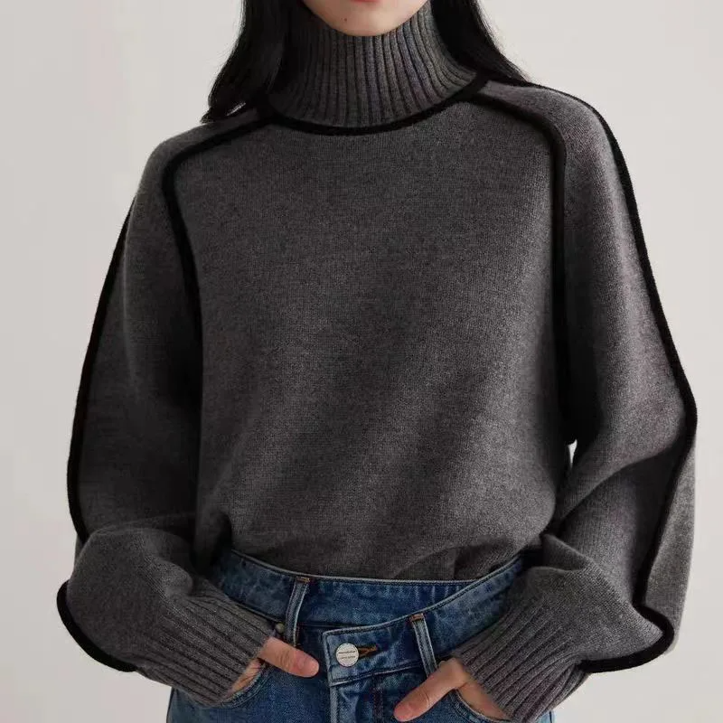 Jersey de cuello alto Clara