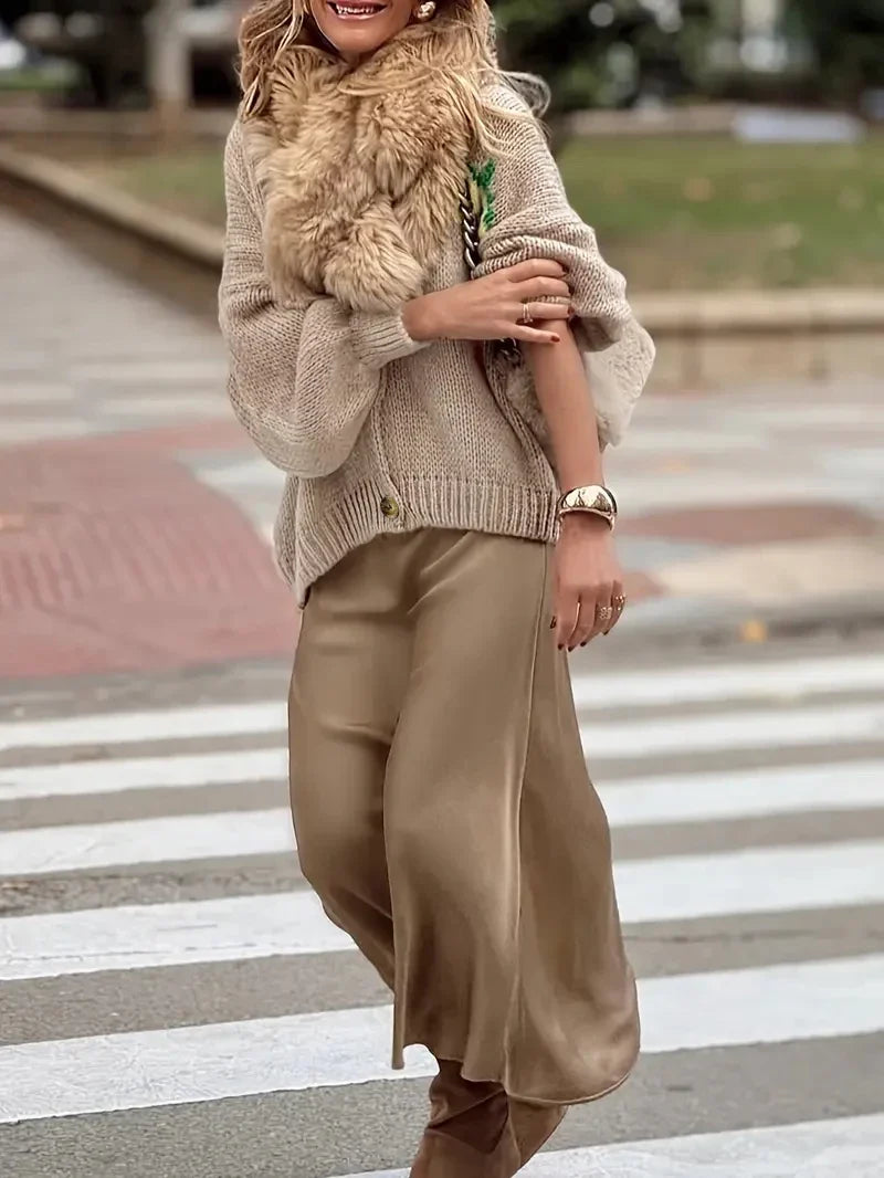 Cárdigan de limón para mujer